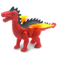 【TDL】聲光電動恐龍模型公仔玩具聲光玩具 305007