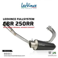 Knalpot Leovince Fullsystem CBR250RR CBR 250RR CBR 250 RR With Header Drake Original Gp Corsa Matte