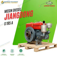 Jiangdong Diesel 12 HP / 12PK Mesin Penggerak S 195 Jiang dong