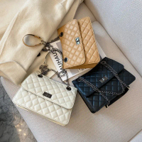 Shoulder Bag GD61814 Tas Bahu Selempang Rantai Wanita Quilted Import