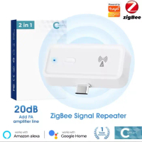 Smartrul ZigBee Signal Repeater Amplifier Extender Output Power Up To 20db Type C Signal Booster Wor