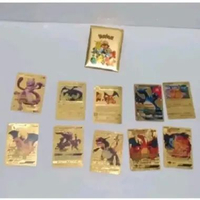 Mainan anak kartu pokemon emas isi 10lembar keren murah trading card game pokemon gold 10pcs