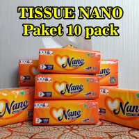 [ PAKET 10 TISSUE ] FACIAL TISSUE NANO 2ply 180 sheets LEMBUT HALUS Tisu