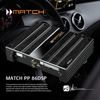 【299超取免運】M5r Match PP 86DSP 8聲道擴大機內置 9聲道DSP處理器 德國品牌原廠正品 專業汽車音響安裝