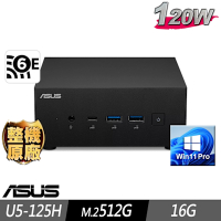 ASUS 華碩 PN65 迷你商用電腦 Ultra 5-125H/16G/M.2-512GB/W11P