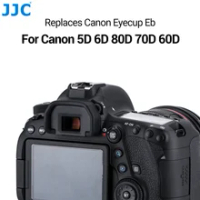 JJC Camera Viewfinder Eyepiece Eyeshade For Canon EOS 90D 6D Mark II 80D 70D 60D 50D 5D Mark II D60 D30 Replaces Canon Eb Eyecup