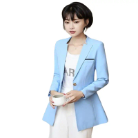 JAS BLAZER WANITA BIRU MUDA | JAS BLAZER - Biru Muda, S