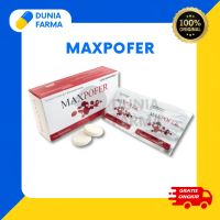MAXPOFER Zat Besi , Vitamin , Asam Folat Multivitamin untuk Ibu Hamil & Menyusui Obat Anemia Penamba