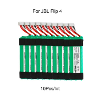 10Pcs/Lot GSP872693 01 For JBL Flip 4 Flip4 Special Edition Original Bluetooth Replacement Speaker Battery Lautsprecher Accu