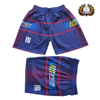 Celana Voli HS250 Sport Full Printing Bahan Tebal Nyaman/Celana Pendek Olahraga Badminton Futsal Sep