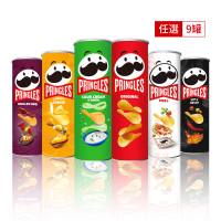 【品客 Pringles】品客洋芋片任選口味(九入組)