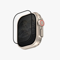 【UNIQ】Apple Watch Ultra 49mm OPTIX Vivid 滿版螢幕保護貼-透明(手錶保護貼)