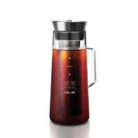 【Driver】冷熱兩用茶/冷萃咖啡壺-1000ml(專利設計 冷萃咖啡 冰咖啡 冷水壺 冷泡茶壺 熱茶壺)