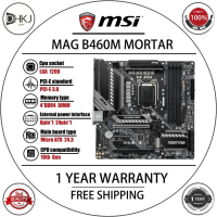 Bo mạch chủ đã qua sử dụng MSI MAG B460M MORTAR MATX DDR4 Socket 1200 hỗ trợ bộ xử lý Intel thế hệ t