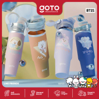 Goto [COD] K-Pop Travel X BT21 Tumbler Tahan Dingin Panas Botol Minum 900ML