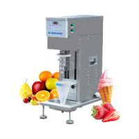 Newest Full Auto Swirl Fruits Ice Cream Machine/ Auto Swirl Frozen Yogurt Ice Cream Mixer/ Real Fruit Swirl Ice Cream Blender
