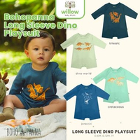 Playsut Bayi - Bohopanna Long Sleeve Dino Playsuit 1y Triassic