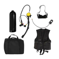 DS‑2000 2L Oxygen Tank Diving Equipment with Mini Scuba Cylinder Set &amp; Goggles