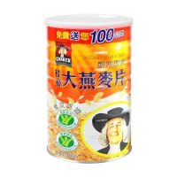 QUAKER 桂格 即沖即食 大燕麥片X1罐(700g+100g/罐)