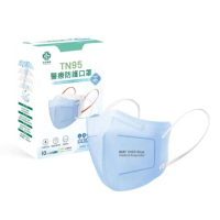 【明基健康生活】怡安 TN95/D2 醫療防護四層立體口罩(10片/盒 單片包裝 官方直營)