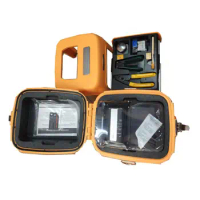 fiber optic splicing kit fusion splicer welding machine with cleaver