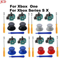 JCD 2 PCS 3D Analog Joystick Stick Sensor Module Potentiometers &amp; ThumbStick for Microsoft XBox One S X Series Controller