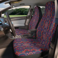 Boho Hippie Car Seat Covers Car Seat Accessory Retro Mod Car Decor Vehicle Hippie Van Seat Cover Car Gift Hippy Seat Cover