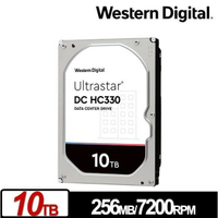 【含稅公司貨】WD威騰Ultrastar HC330 10TB 3.5吋企業級硬碟 彩盒裝 WUS721010ALE6L