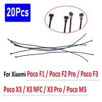 20Pcs，Original Wifi Signal Wi-Fi Antenna Ribbon Wire Connector Ribbon Flex Cable For Xiaomi Poco F3 F2 Pro M3 F1 X3 Pro