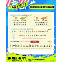 Character Random Art Toy #GMMTVFANIVAL2026 คําแนะนําการขายที่ร้อนแรงในเดือนนี้