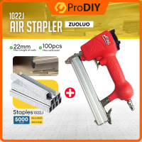 1022J ZUOLUO Air Stapler Gun Professional Stapler Heavy Duty Wood Stapler Angin 4~7kgf/cm 10mm-22mm 