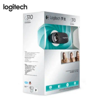 Logitech Original Webcam C310 HD 720P/30FPS AutoFocus Web Camera with 5MP Photos Built-in Microphone