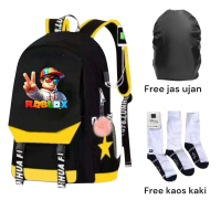Tas Sekolah Anak Laki-Laki Perempuan Tas ransel anak tk sd paud roblox bags tas sekolah anak roblox