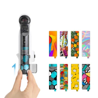 For DJI Insta360 Flow PVC Stickers Protective Film Waterproof Skin Insta 360 Flow Insert Gimbal Camera Drone Accessories 4pcs