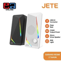 JETE SC101 Speaker PC Komputer Laptop with LED Light White