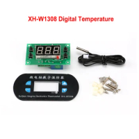 XH-W1308 DC 12V Digital Thermosta Adjustable Dual LED Digital Display Temperature Controller Thermostat Switch Cool Heat Sensor