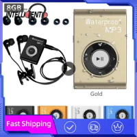 Waterproof Swimming MP3 Player Stereo Music MP3 Walkman w/FM Radio Clip