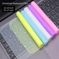 12-17 inch Universal Laptop Keyboard Cover Protector Waterproof Dustproof Silicone Notebook Computer Keyboard Protective Film