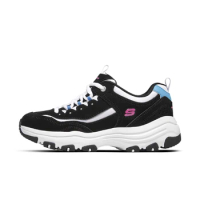 Skechers "d' Lites" Chunky Sneakers, Oreo Skid-proof and Wear-resistant Dad Shoes
