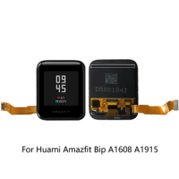 For Huami Amazfit Bip A1608 A1915 Display Screen Touch Panel Digitizer For Amazfit Bip sports Watch LCD