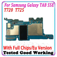 For Samsung Galaxy Tab S5E T720 WIFI / T725 4G Motherboard Unlocked Board With Full Chips Android System