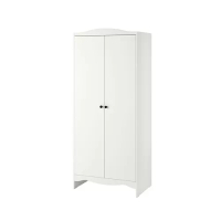 SMÅGÖRA 衣櫃/衣櫥, 白色, 80x50x187 公分