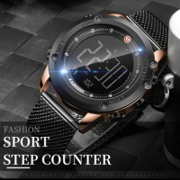 KADEMAN Top Luxury Sports Watches Men Waterproof LED Digital Watch Fashion Casual Men's Wristwatches Clock Relogio Masculino