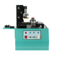 TDY-300 Electric Oil Cup Printer Automatic Plastic Metal Glass Ink Pad Printer Text Trademark Pattern Ink Printer