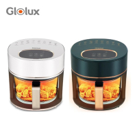 Glolux AF-3501 AF-3502 3.5L 晶鑽氣炸鍋 小白金 綠金香