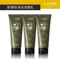 tsaio上山採藥 男性系列-植萃控油洗顏乳100g(野薄荷/咖啡因-任選3瓶)