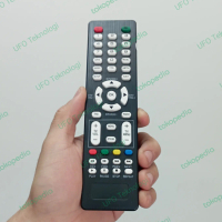 Remot Remote Mesin TV Tuner DVB CRT Tanpa Setting Wansonic WCOM 8891