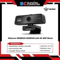 Webcam NEMESIS MORPHE A40 4K 8MP Black