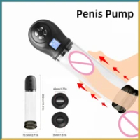 New Electric Penis Pump Penise Enlargement Sex Toys For Men Pennis Enhancer Cock Enlarger Pump Vacuum 18+ Sex Shop Adult Product