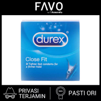 Durex Kondom Durex Close Fit isi 3 Pcs - Kondom Paling Pas